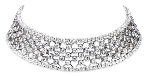 cartier diamond choker|Cartier choker necklace.